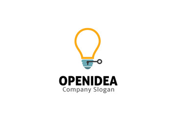 Open Idea Logo template