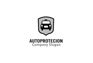 Auto Protection Logo template