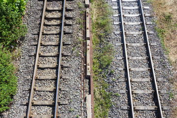 Obraz premium train rail