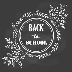 Back to School Vector Illustration.
