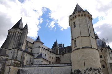 Fototapeta na wymiar château de Saumur