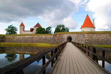 Saaremaa island, Kuressaare castle in Estonia