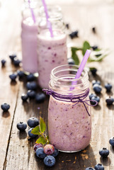 Blueberry smoothie