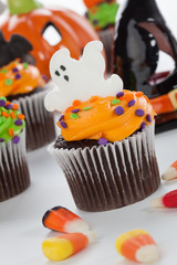 Halloween cupcakes