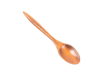 Wooden Spoon Isolated