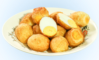 Egg with Tamarind Sauce