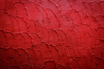 Red concrete wall texture