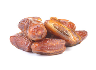 Date Palm on white background