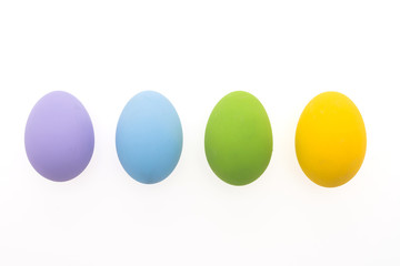 Easter colorful eggs