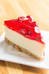 Strawberry cheese cakes