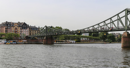 the landscape in the Rhine,frankfurt, germany