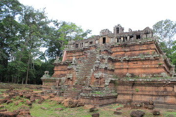 カンボジアの世界遺産アンコールワットとその周辺の遺跡