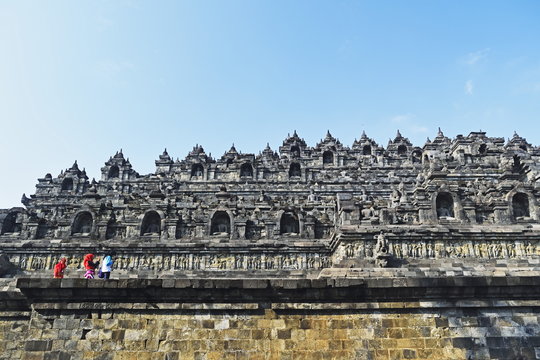 Borobodur, Kedu Plain, Java, Indonesia
