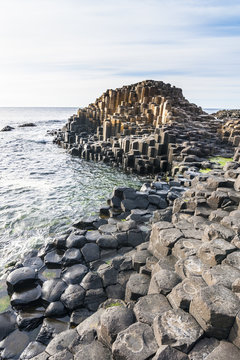 The Giants Causeway, County Antrim, Ulster, Northern Ireland 