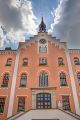 Das Rathaus von Hofgeismar in Nordhessen