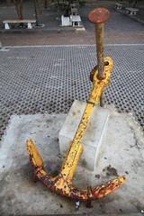 Memorial Anchor at Don Hoi Lot, Thailand