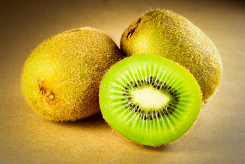 Kiwi fruit  background.