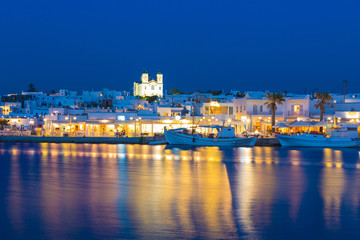 Naoussa town, Paros island, Cyclades, Aegean, Greece