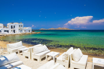 Naoussa town, Paros island, Cyclades, Aegean, Greece