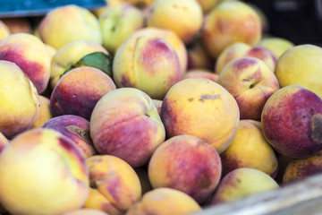 Street fruit market in Spain