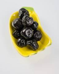 Dried fruits on background