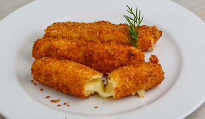 Fried cheese