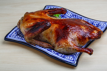 Roasted duck