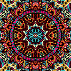 Abstract Tribal vintage ethnic seamless pattern ornamental 