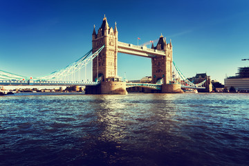 Tower Bridge in London, UK