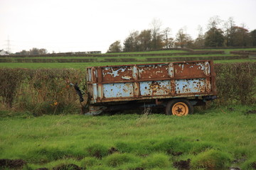 Old Rusty Trailer