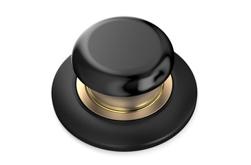 Black push button