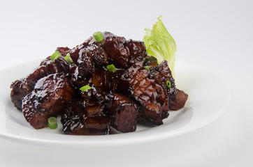 pork. chinese cuisine asia food