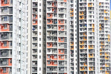 Fototapeta premium High Density Living in Hong Kong