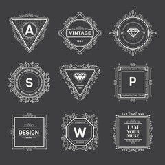 Monogram  template