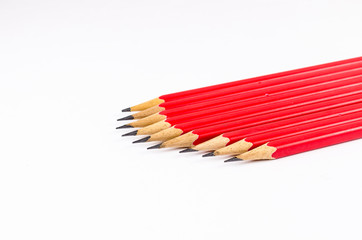 concept abstract of pencils background with space