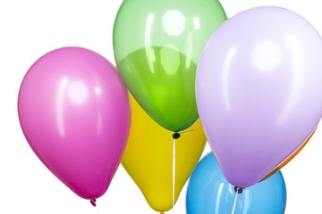 Colorful Balloons on White Background - 88321928