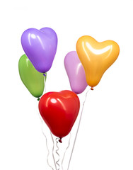 Colorful Balloons on White Background - 88321985