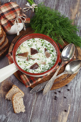 Mushroom soup
