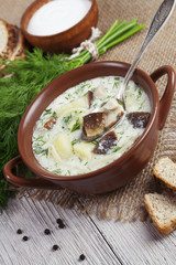 Mushroom soup