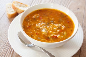 Chicken Gumbo Soup