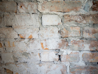 old red brick wall texture background