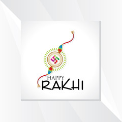 indian festival raksha bandhan concept vector 