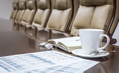 Modern meeting room