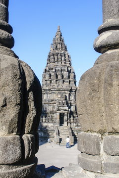 The Prambanan Temple complex, Java, Indonesia