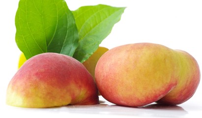 Aromatische Bergpfirsiche
