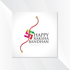 indian festival raksha bandhan concept vector 