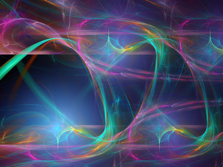 Abstract fractal background