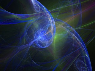 Abstract fractal background