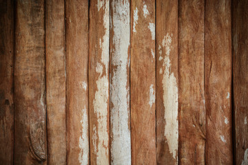 Close up of Old vintage wood textured and background