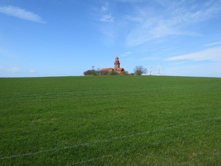 Fototapeta na wymiar Bastorfer Leuchtturm